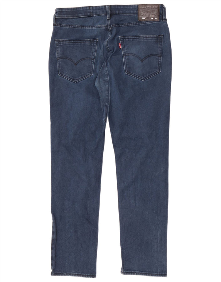 Blugi Levi's 511 Slim W34 L32 Albastru