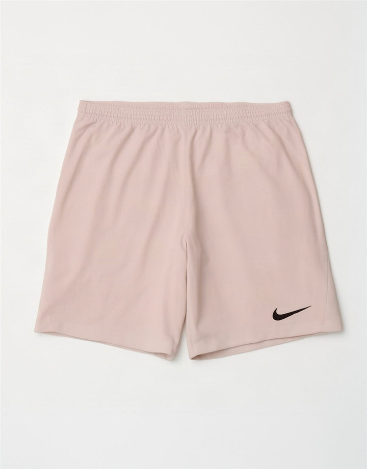 Pantaloni scurți sport Nike Dri Fit Slim pentru bărbați, mari, alb, din poliester