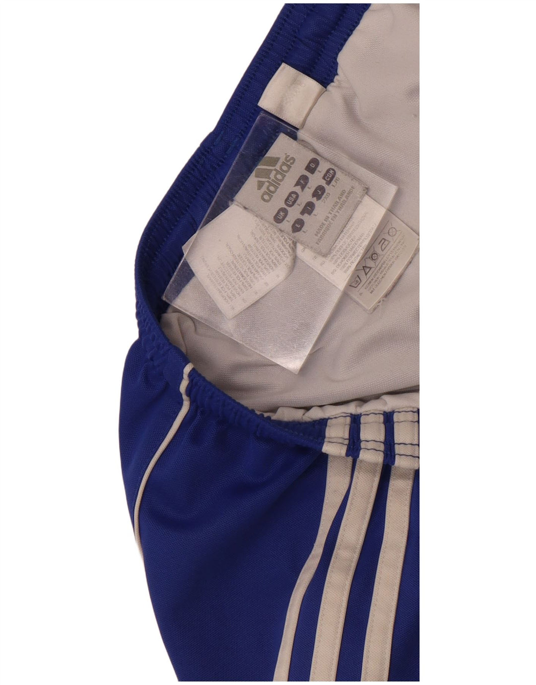 Pantaloni scurți sport pentru bărbați Adidas, mari, albastru, poliester
