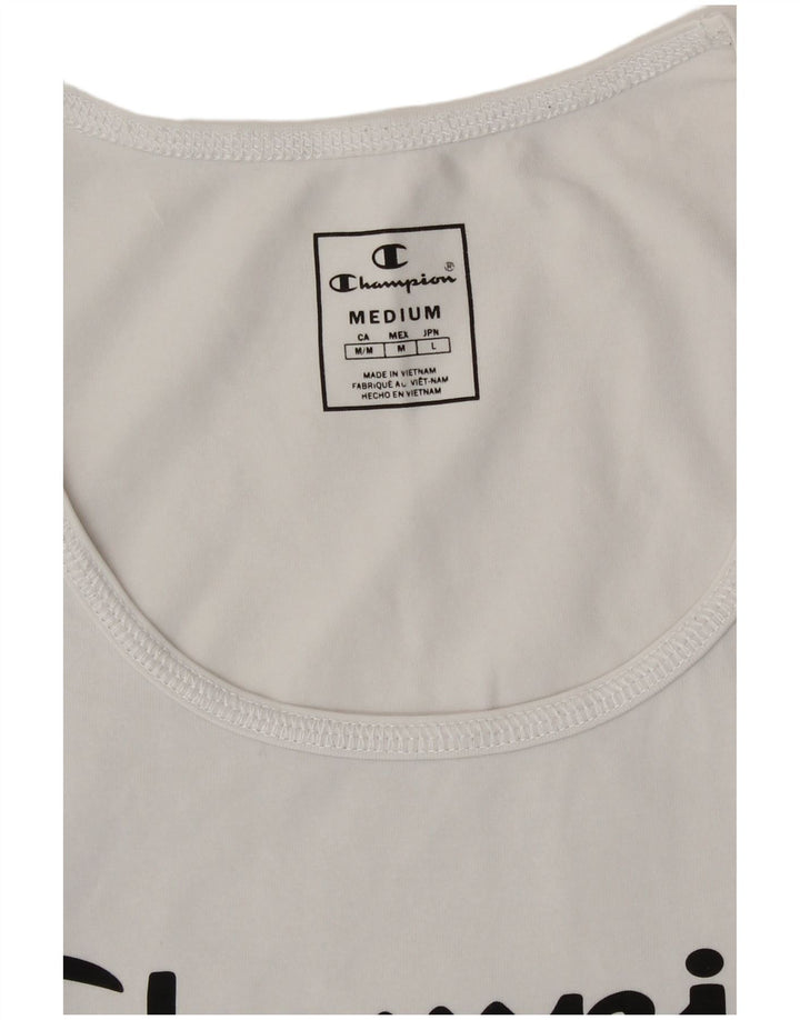 Tricou grafic Champion pentru femei Top UK 12 Medium White