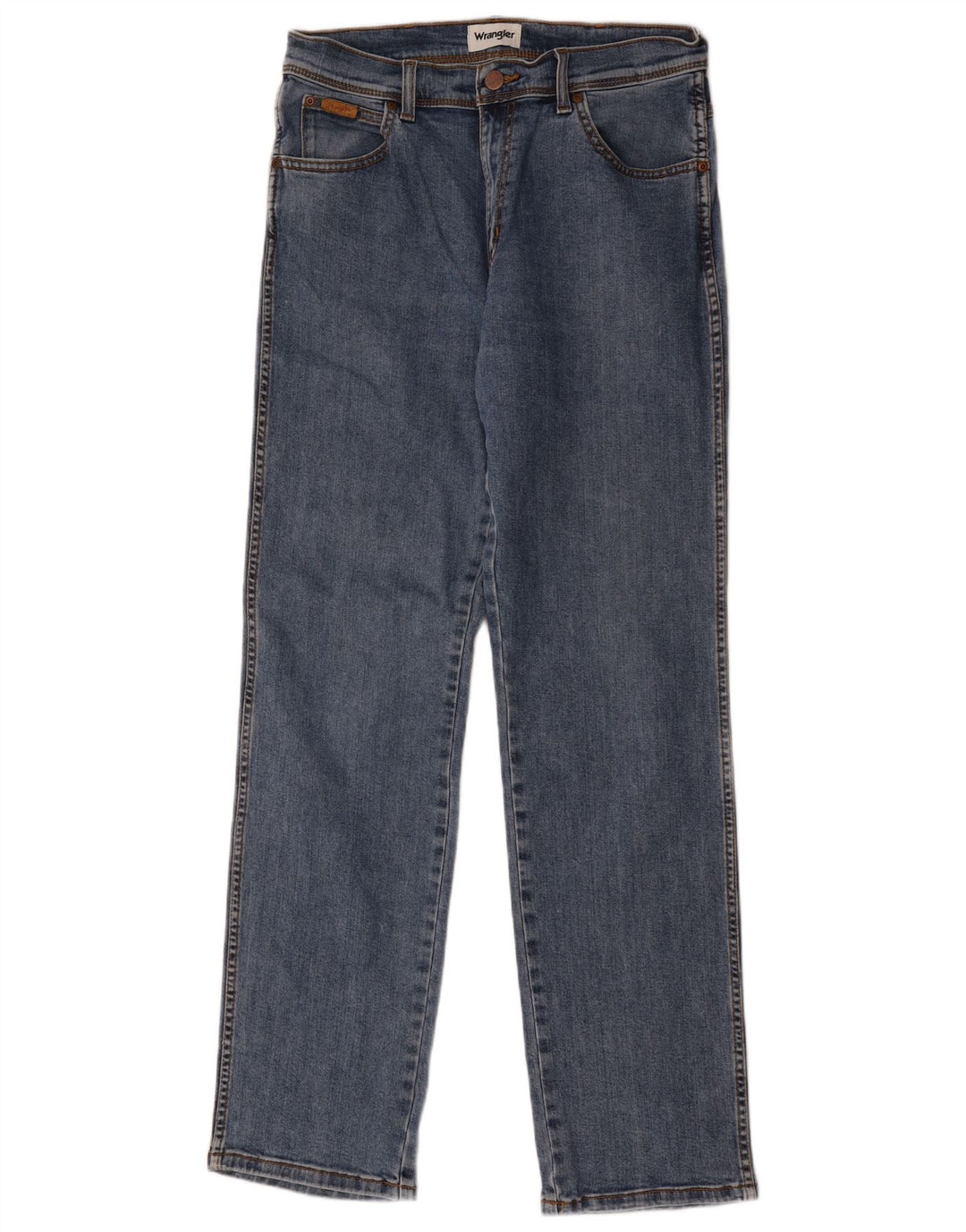Blugi drepte pentru bărbați Wrangler Texas W32 L34 Bumbac albastru