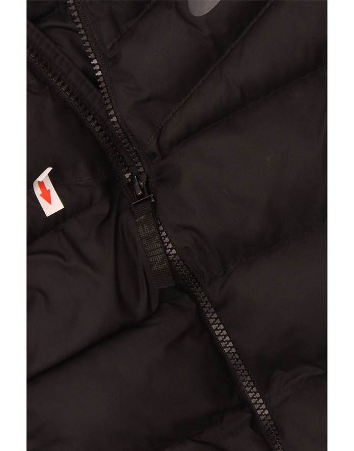 Jachetă căptușită cu glugă Nike pentru băieți 13-14 ani XL poliester negru