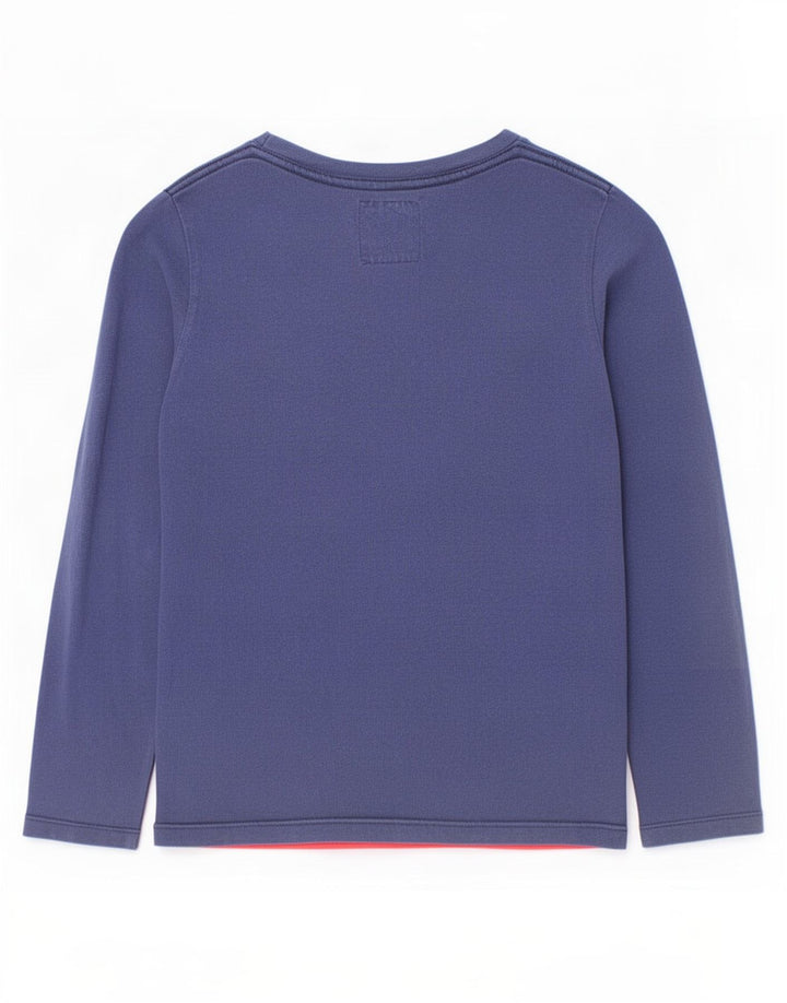 Bluză cu mânecă lungă cu grafică Levi's pentru băieți, 9-10 ani, albastru bleumarin
