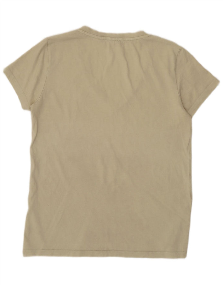 Levi's Womens T-Shirt Top UK 10 Small Beige