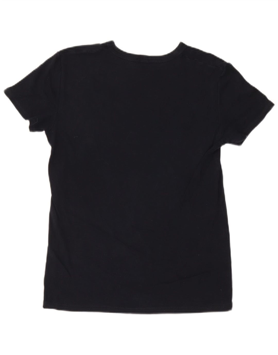 Tricou grafic Benetton pentru femei Top UK 14 Medium Bleumarin