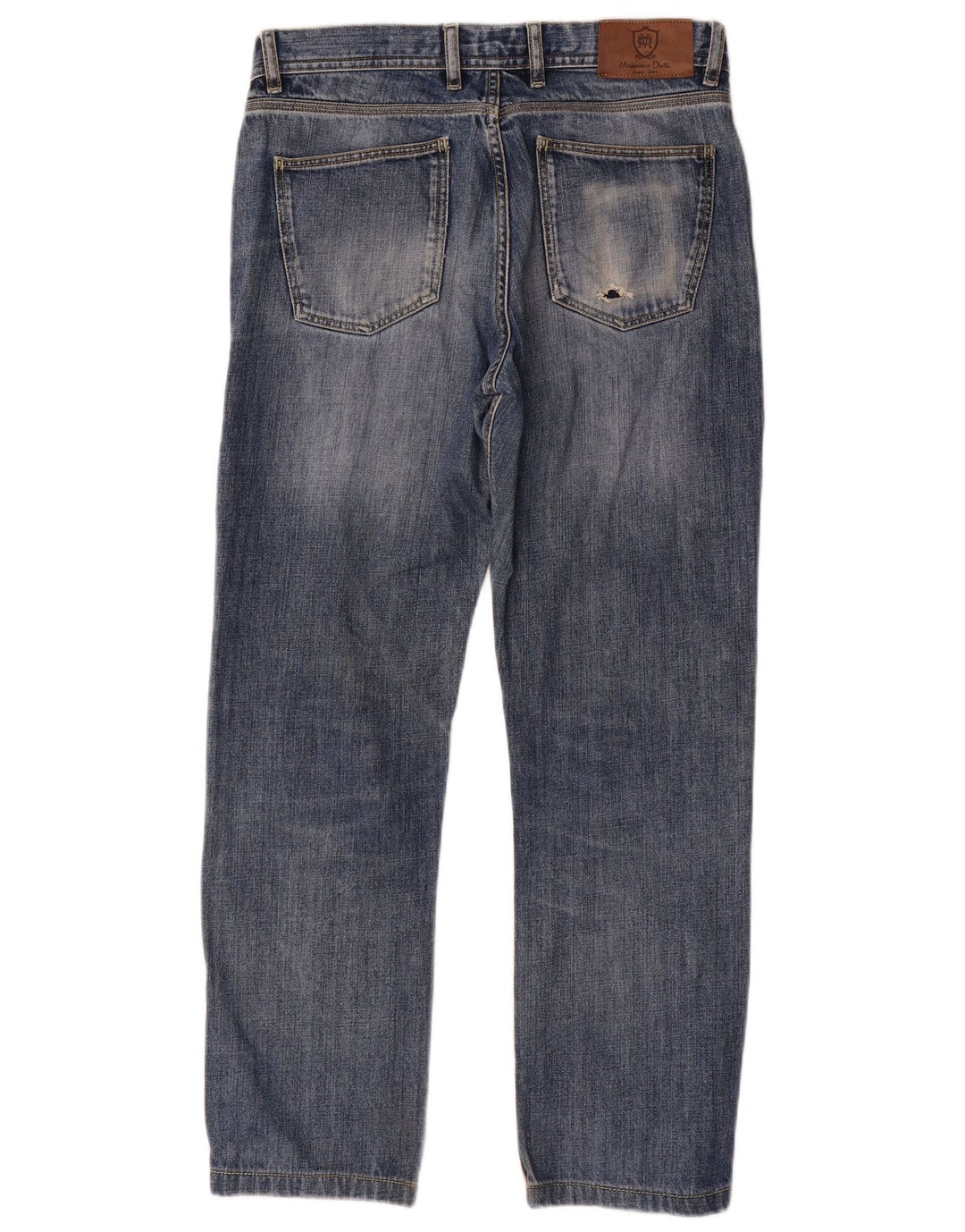 Blugi drepți Massimo Dutti pentru bărbați EU 40 Medium W31 L28 Albastru