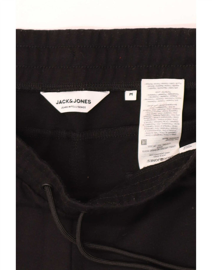 Jack & Jones Pantaloni de trening pentru bărbați Pantaloni de jogging Poliester mediu negru