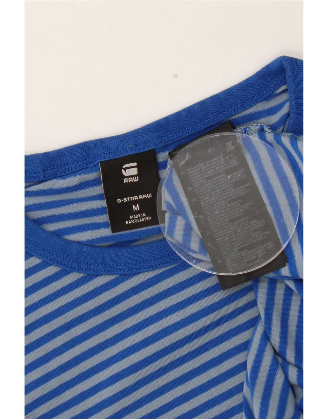 Tricou pentru femei G-Star Top Medium Blue Pinstripe Bumbac