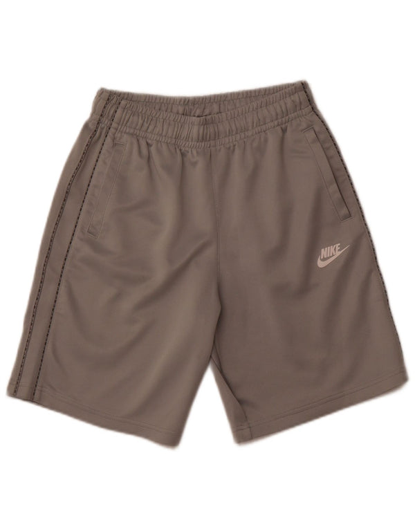 Pantaloni scurti sport NIKE băieți 13-14 ani XL poliester gri