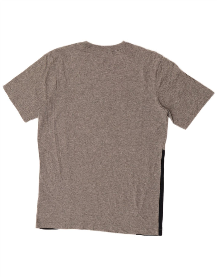 Tricou grafic Nike pentru bărbați Top, gri mediu, bumbac color bloc