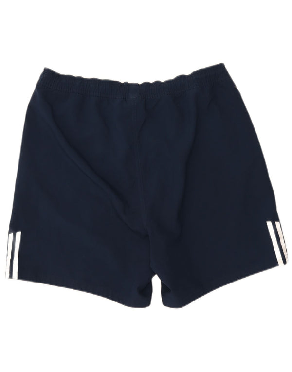 Pantaloni scurți sport pentru bărbați Adidas, mari, albastru, poliester