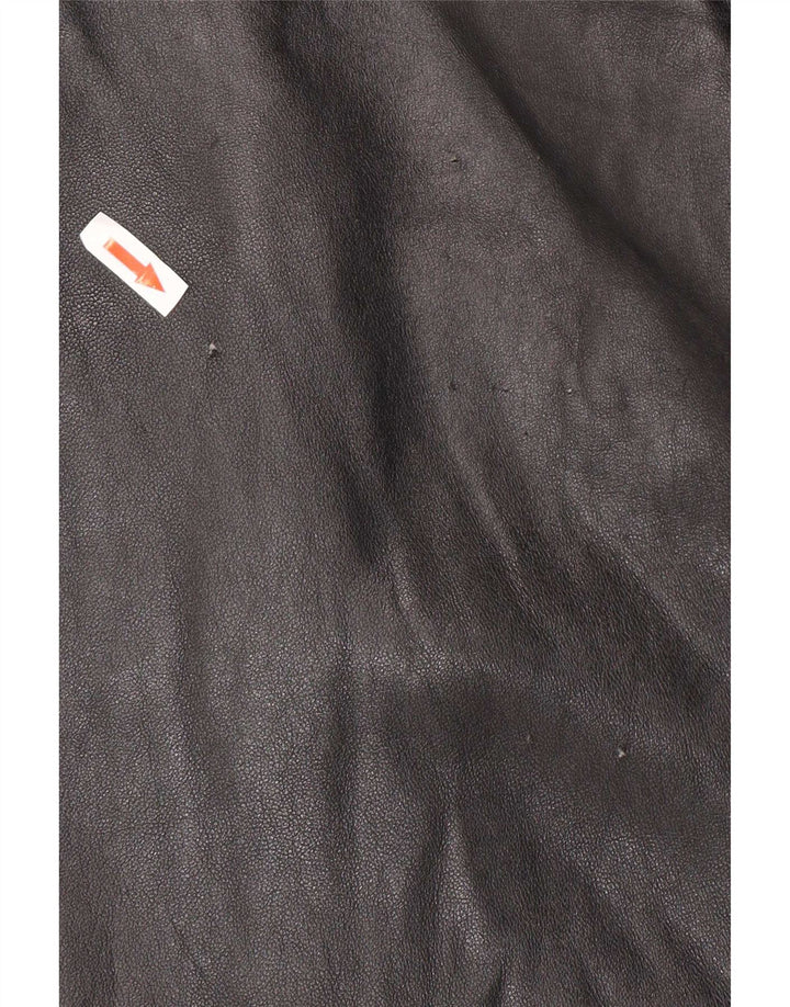 Palton din piele pentru femei TCM EU 42/44 mare negru