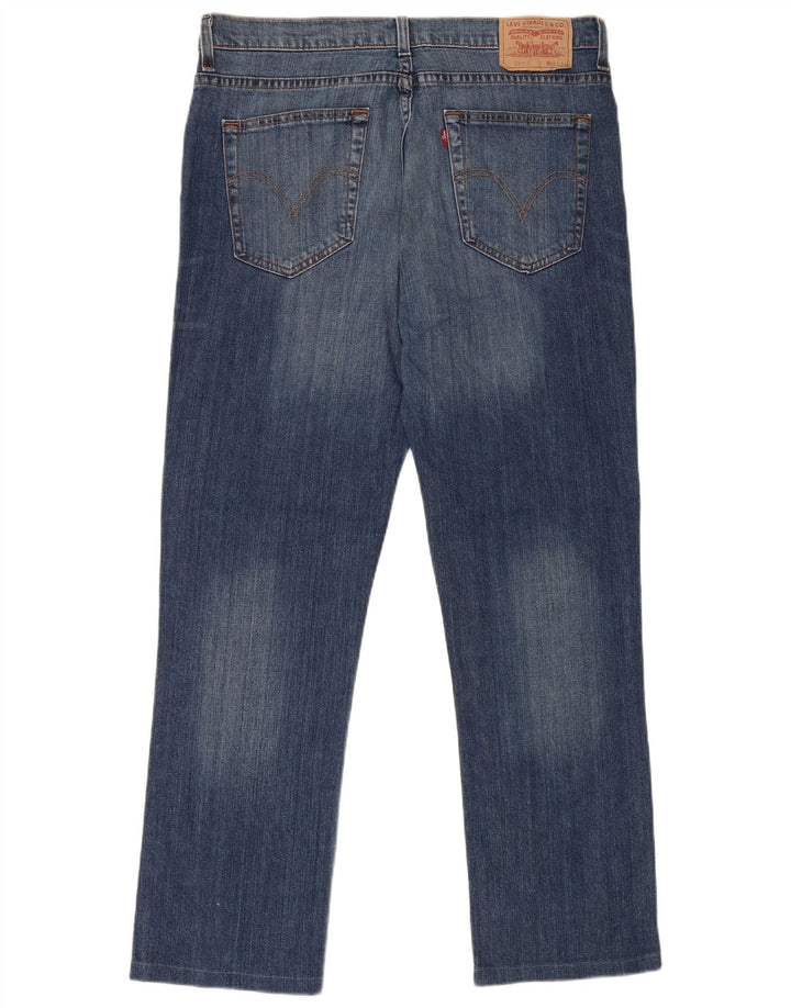 Blugi drepti pentru bărbați Levi's W36 L29 Bumbac albastru