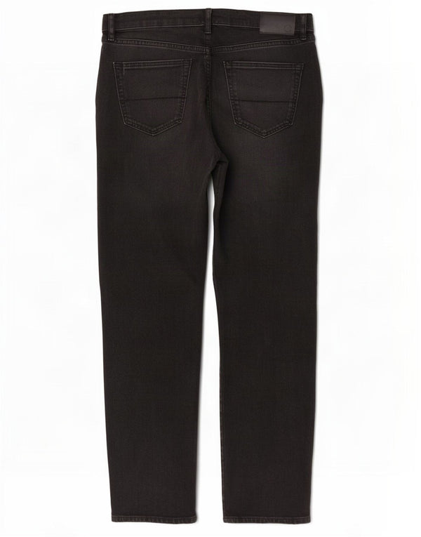 Blugi conici pentru bărbați Marks & Spencer W38 L33 bumbac negru