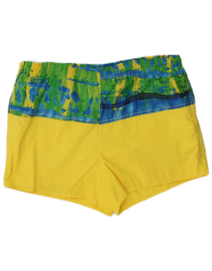 OCEANO Pantaloni scurți de înot pentru bărbați IT 48 Medium Galben Poliamidă Colorblock