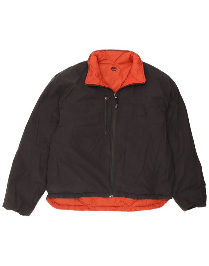 Jachetă căptușită reversibilă pentru bărbați Timberland UK 40 mare nailon portocaliu