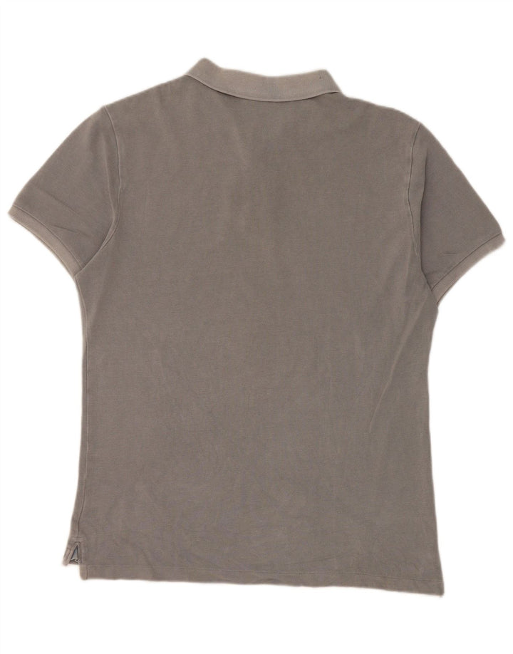 Tricou polo Blauer pentru bărbați, gri mediu