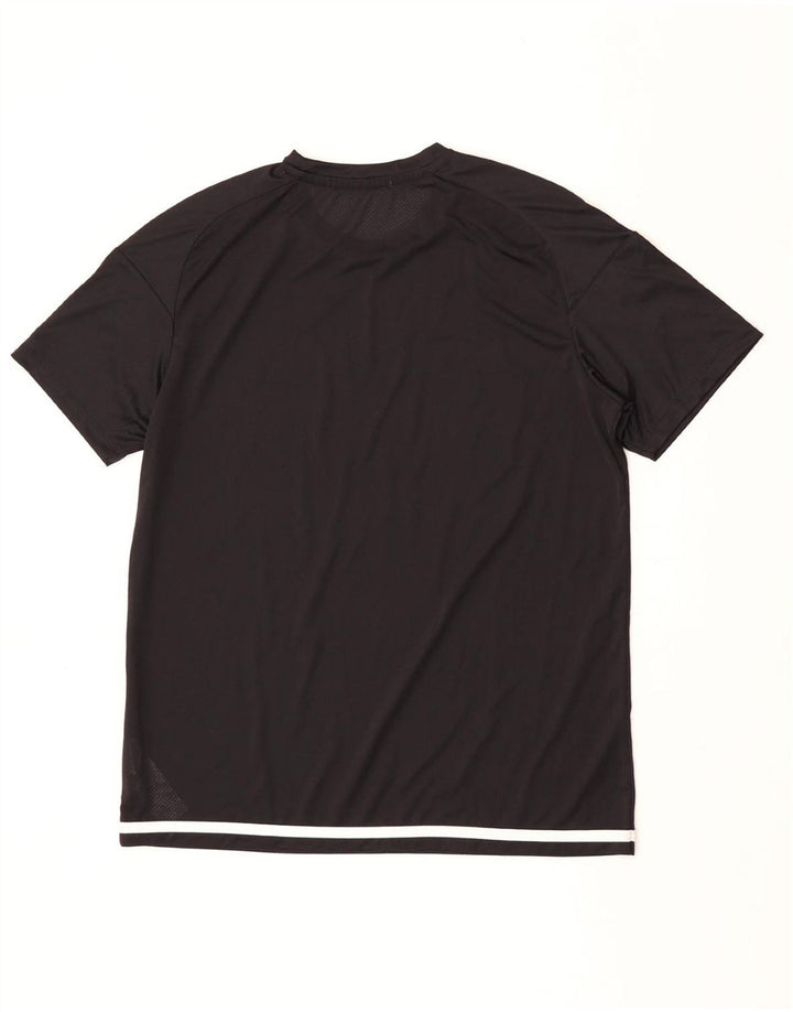Tricou pentru bărbați JAKO Top mare, negru, poliester color bloc