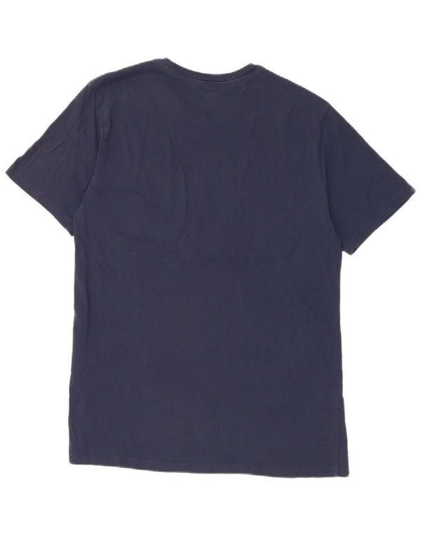 Tricou grafic pentru bărbați Levi's Top mediu din bumbac bleumarin