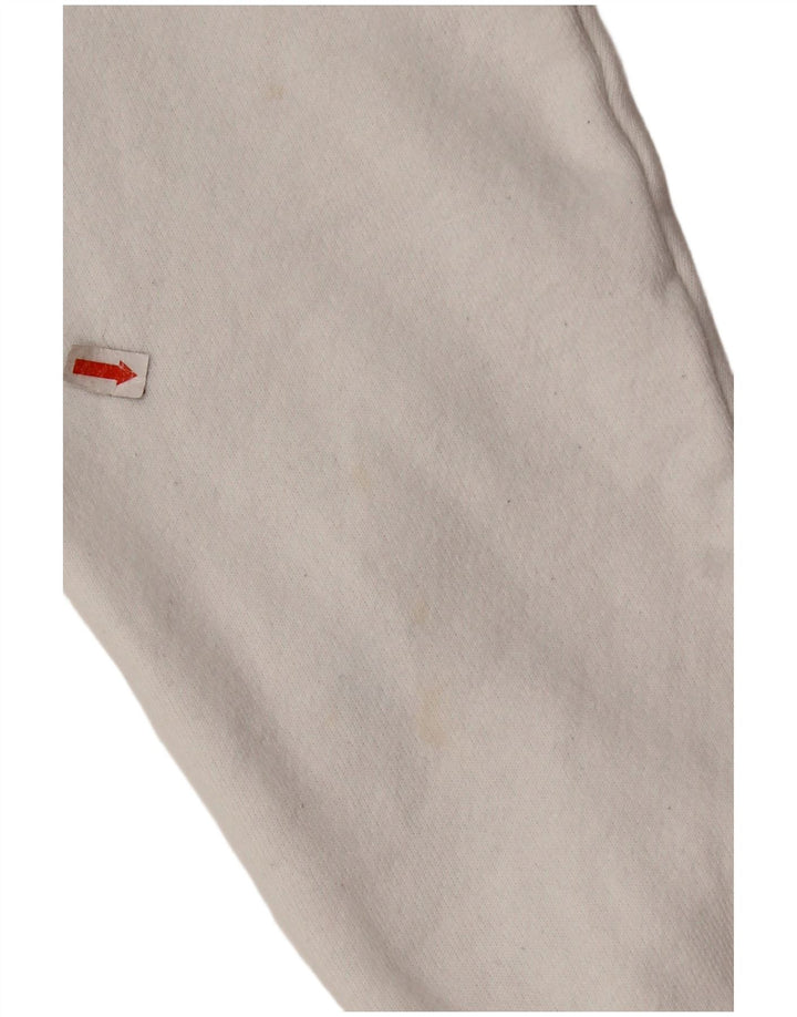 Pulover supradimensionat pentru femei CHAMPION, cu țesătură inversă, UK 10, mic, alb