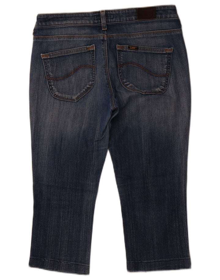 Blugi de dama LEE Norma Cropped W30 L19 Bumbac albastru