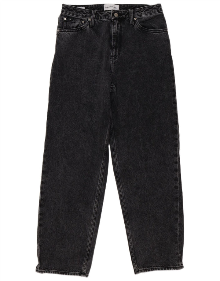 Blugi drepti pentru femei Calvin Klein W29 L31 gri