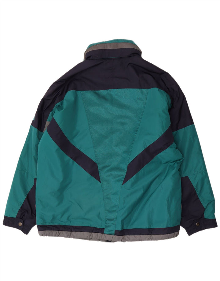 Jachetă de schi Fila pentru bărbați IT 56 3XL, albastru, poliester color bloc