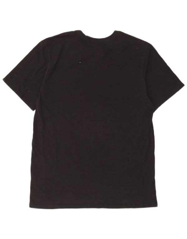Tricou grafic Nike Dri Fit pentru bărbați Top XL bumbac negru