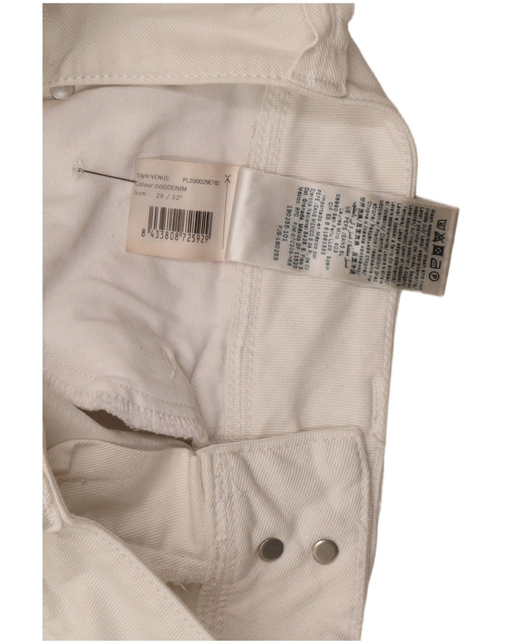 PEPE Jeans pentru femei Venus Slim W28 L32 Bumbac alb