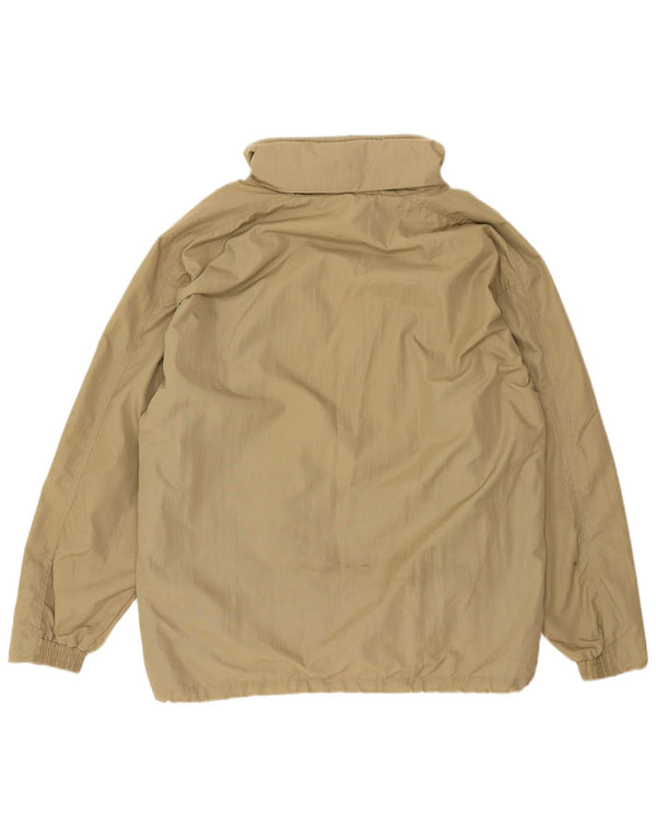 Jachetă de ploaie Diadora pentru bărbați cu glugă UK 38 Medium Kaki Poliamidă