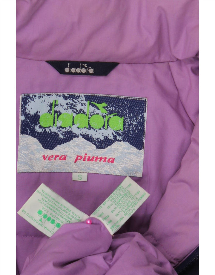 Jachetă căptușită supradimensionată pentru femei DIADORA UK 10 Poliester bleumarin mic