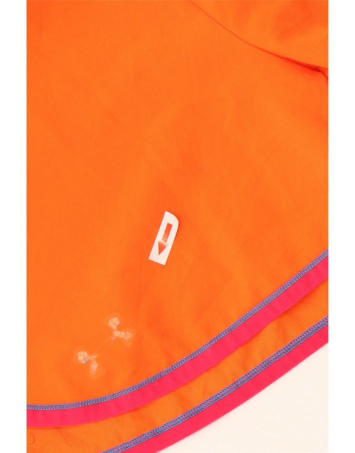 Pantaloni scurti sport Under Armour pentru femei UK 8 Small Orange Striped Poliester