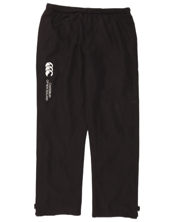 Pantaloni Windbreaker pentru bărbați cu grafică Canterbury XL poliester negru