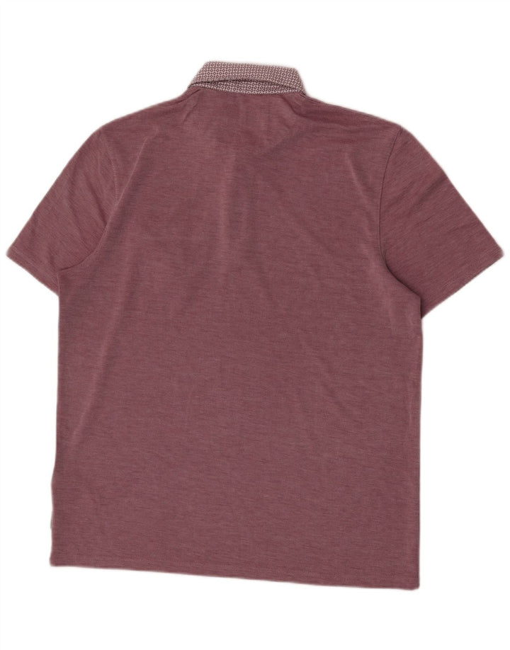 Tricou polo pentru bărbați Ted Baker Mărimea 4 mare, roz modal