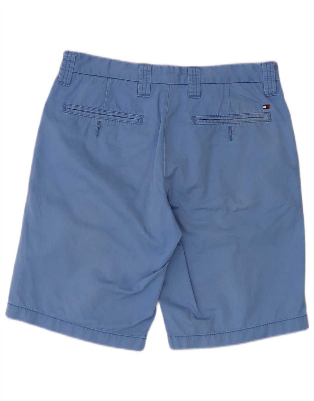Pantaloni scurți chino Tommy Hilfiger pentru bărbați W31, bumbac albastru mediu