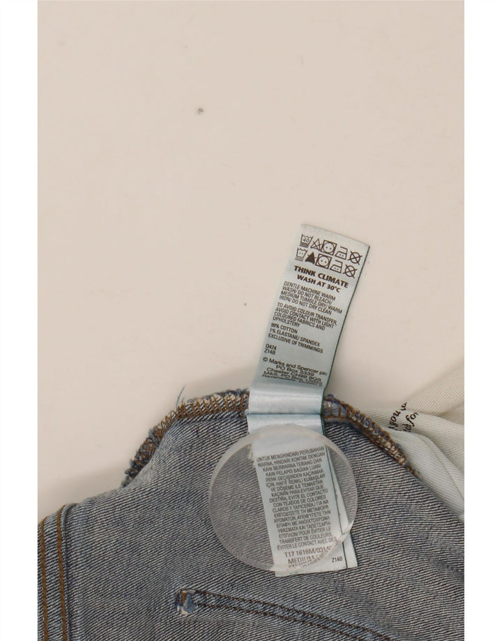 Blugi drepti pentru bărbați Marks & Spencer W40 L29 Bumbac albastru