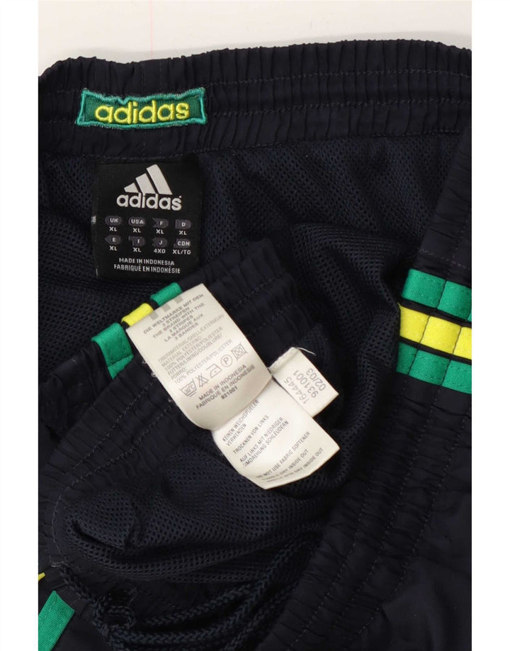 Pantaloni scurți sport pentru bărbați Adidas XL bleumarin poliester color bloc