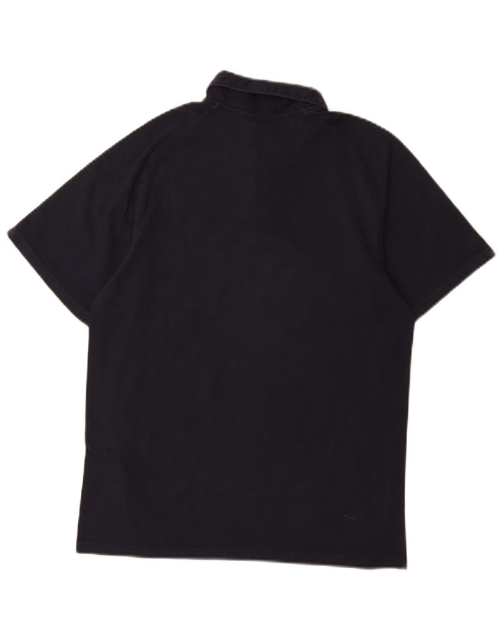 Tricou polo NIKE pentru băieți 12-13 ani, mare, bleumarin, bumbac color bloc