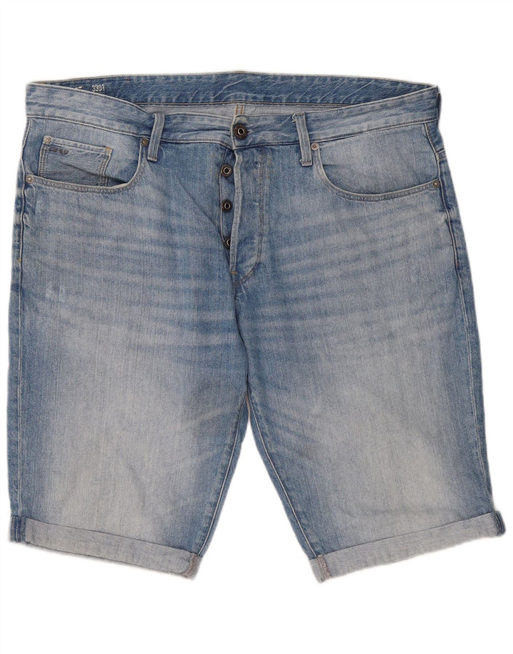 Pantaloni scurți G-Star 3301 Denim W38 XL Albastru