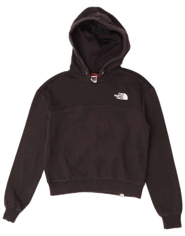 Jumper The North Face pentru femei Crop Hoodie UK 12 Medium Black Bumbac