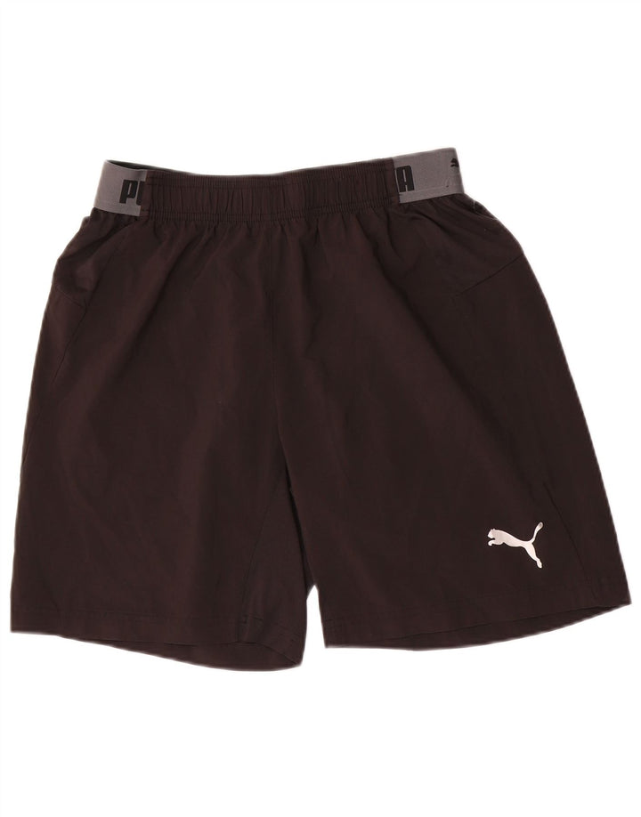 Pantaloni scurți sport grafic PUMA pentru bărbați, mediu negru