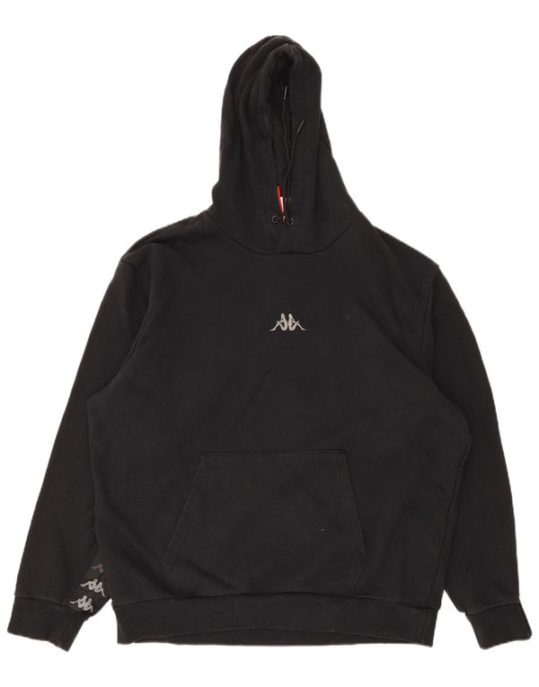 Hanocă grafică Kappa pentru bărbați, XL, bumbac, negru