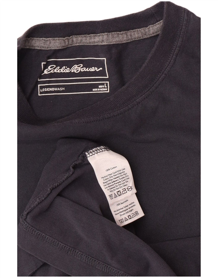 EDDIE BAUER Tricou pentru bărbați Top mare bumbac gri