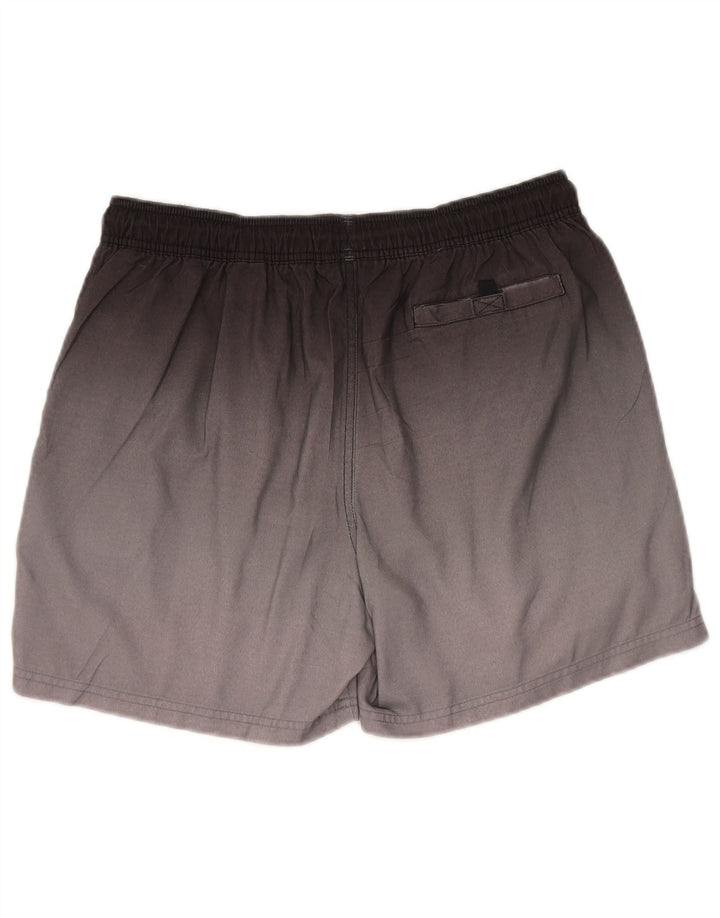 Pantaloni scurți de înot Marks & Spencer pentru bărbați, gri mediu, poliester color bloc
