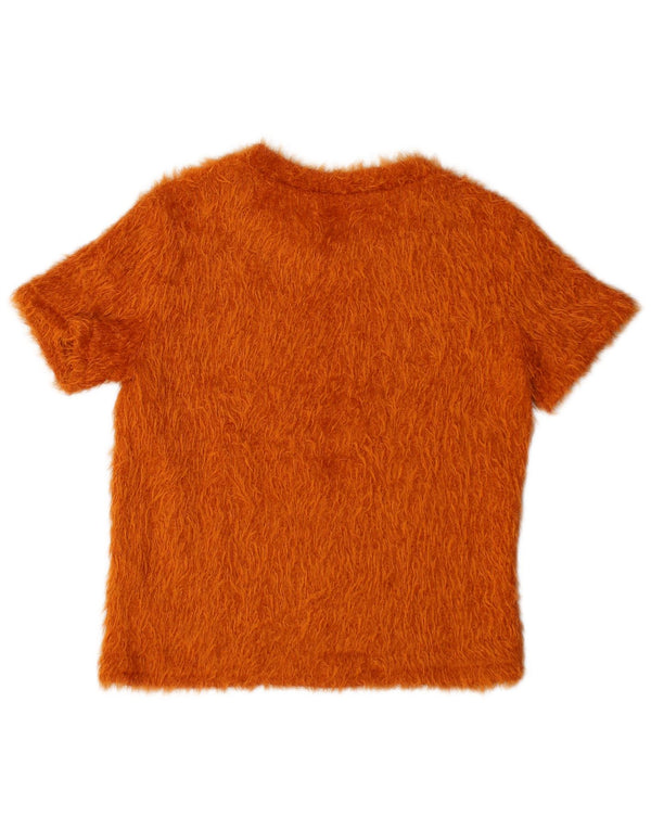 Tricou pentru femei Zara UK 10 Poliester portocaliu mic