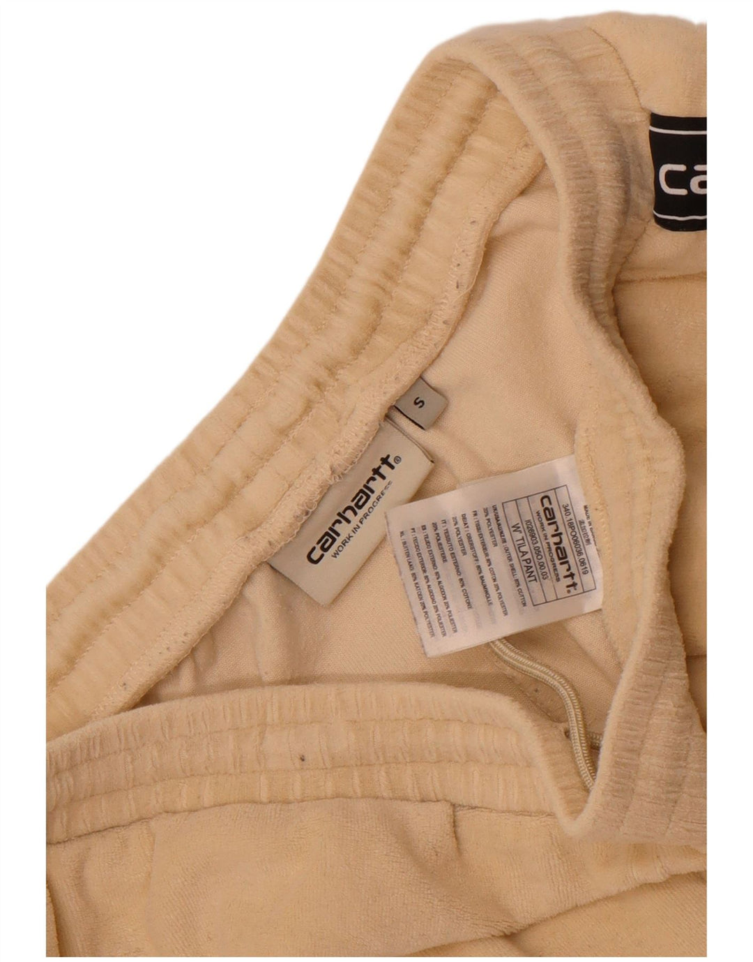 Pantaloni de trening grafic Carhartt pentru bărbați Pantaloni de jogging, mici, alb