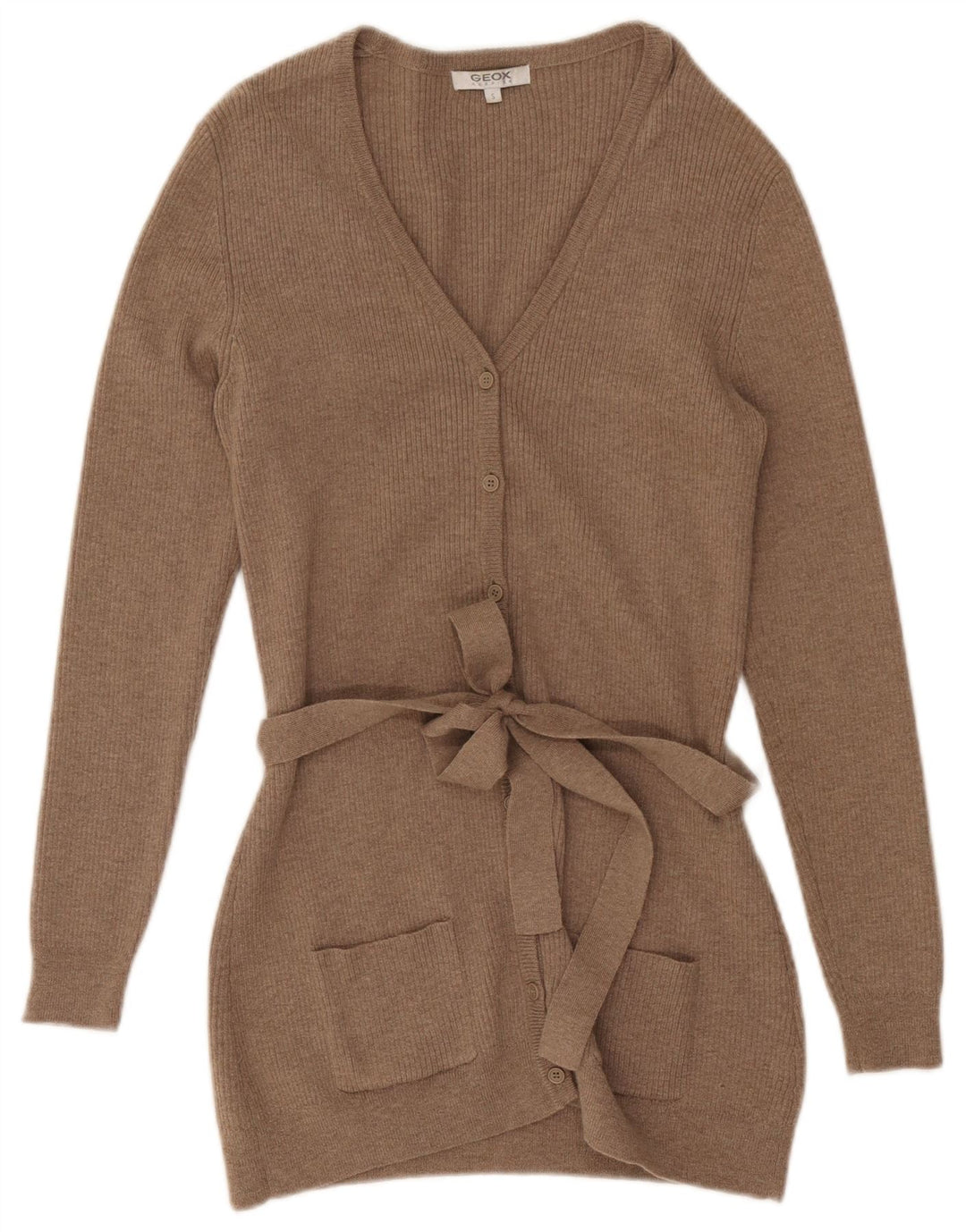 Pulover cardigan pentru femei Geox UK 10 mic maro