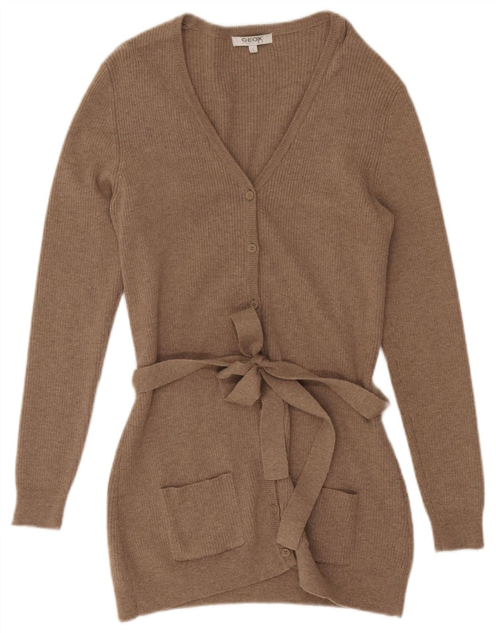 Pulover cardigan pentru femei Geox UK 10 mic maro