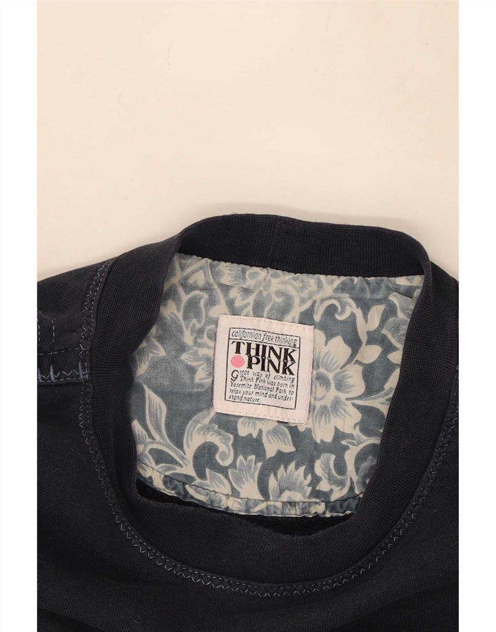 Hanorac pentru bărbați Think Pink Pulover 2XL Bleumarin