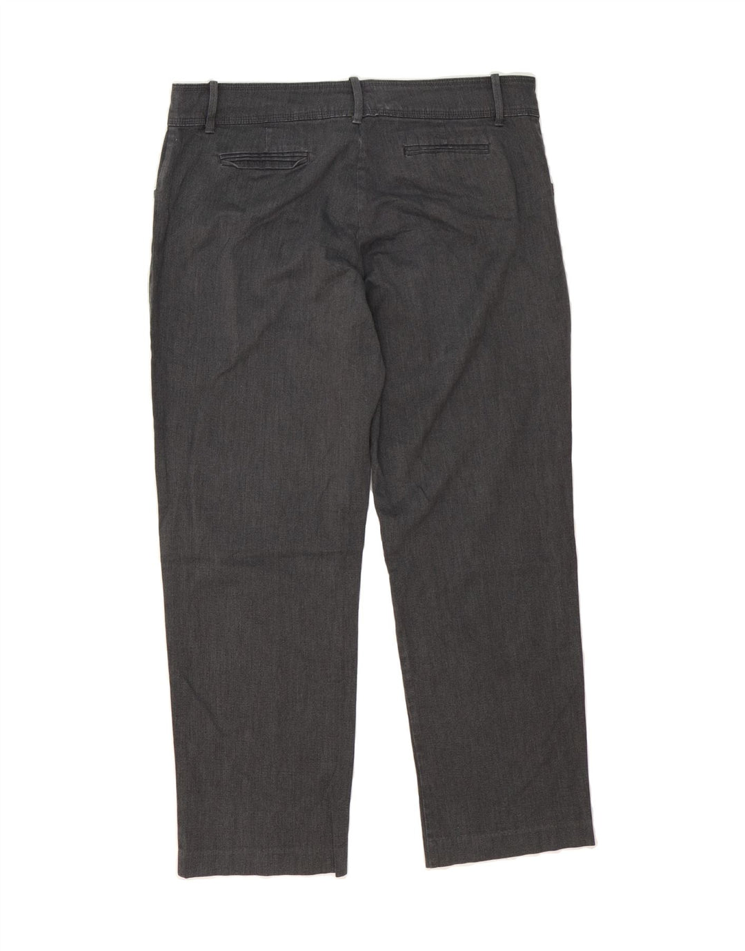 LEE Womens Straight Casual Trousers W38 L30 Grey Cotton Vintage Lee and Second-Hand Lee from Messina Hembry 